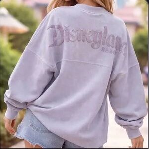 Disneyland Spirit Jersey Lavender Sweatshirt